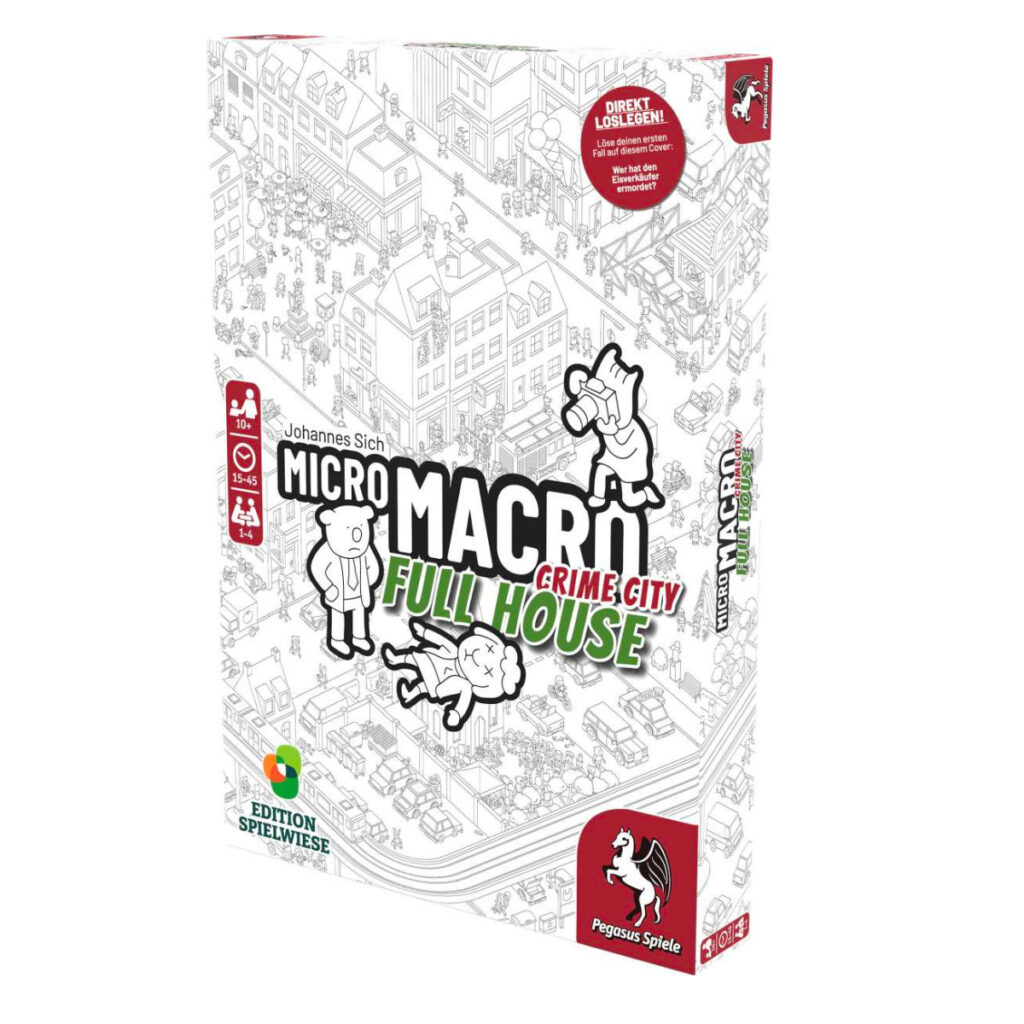 Pegasus Press, MicroMacro: Crime City - Full House, Board Game
